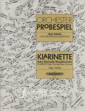 Test Pieces for Orchestral Auditions - Clarinet